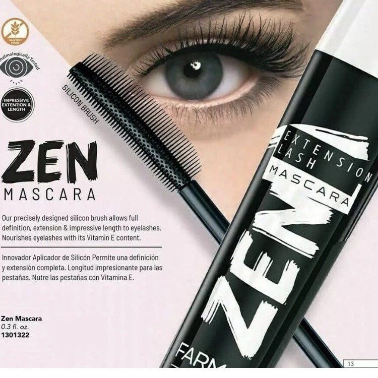 FARMASI Mascara | Full Blast | Sealed Waterproof | Zen Extension | Double Lash Extend