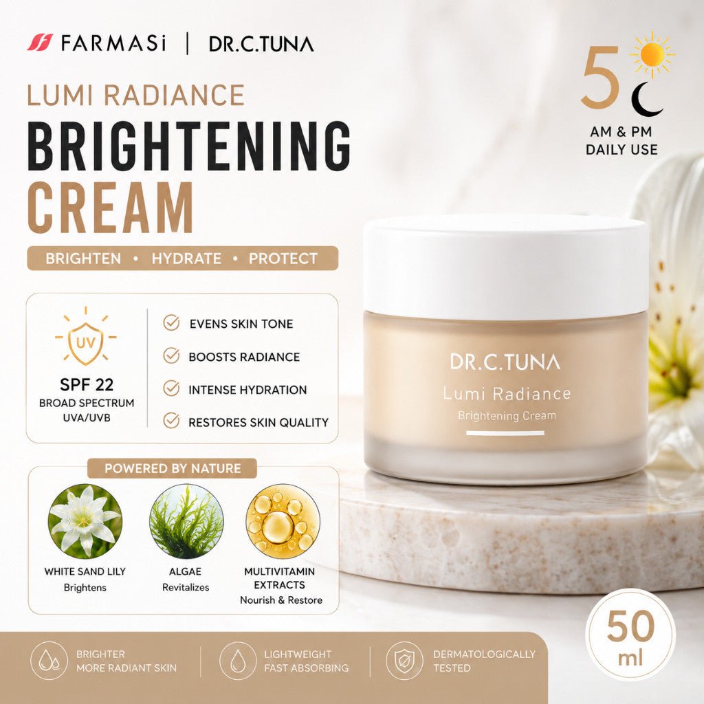FARMASi Dr C Tuna LUMI RADIANCE BRIGHTENING SERIES Skincare Mencerahkan kulit