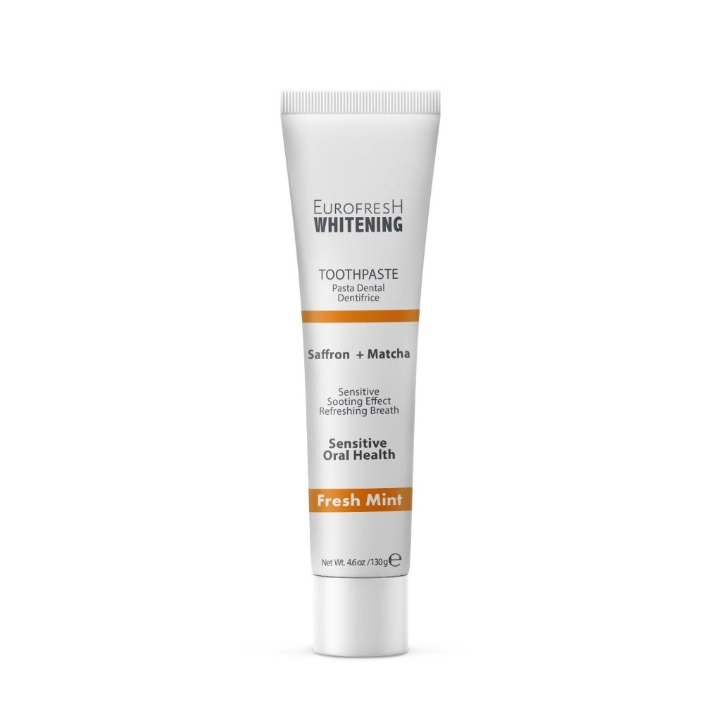 FARMASI Eurofresh Whitening Toothpaste | Miswak & Saffron Matcha