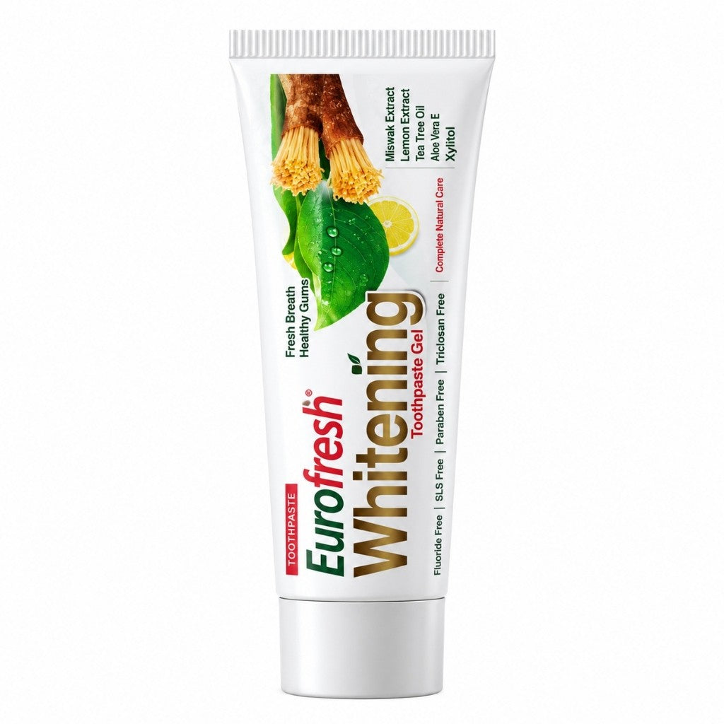 FARMASI Eurofresh Whitening Toothpaste | Miswak & Saffron Matcha