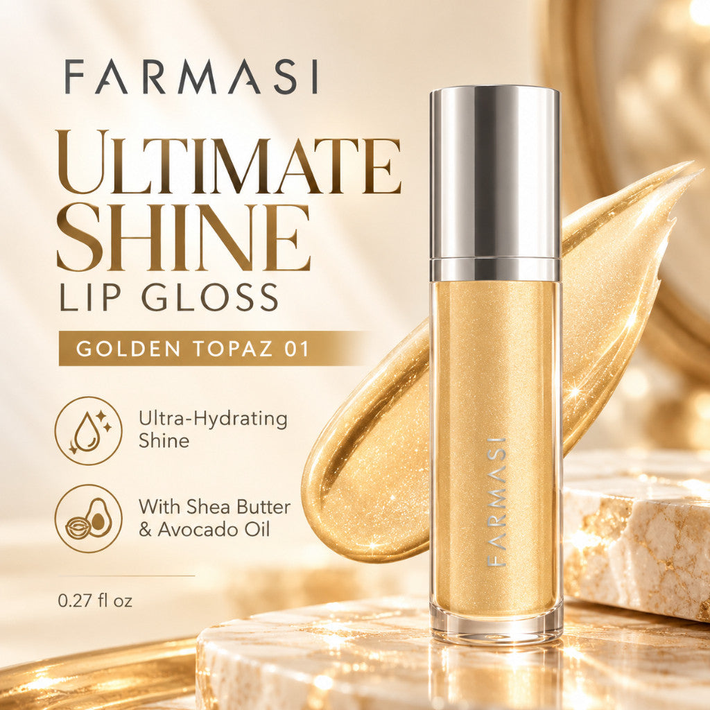 FARMASI Ultimate Shine Lip Gloss 8ml | Hydrating Gloss