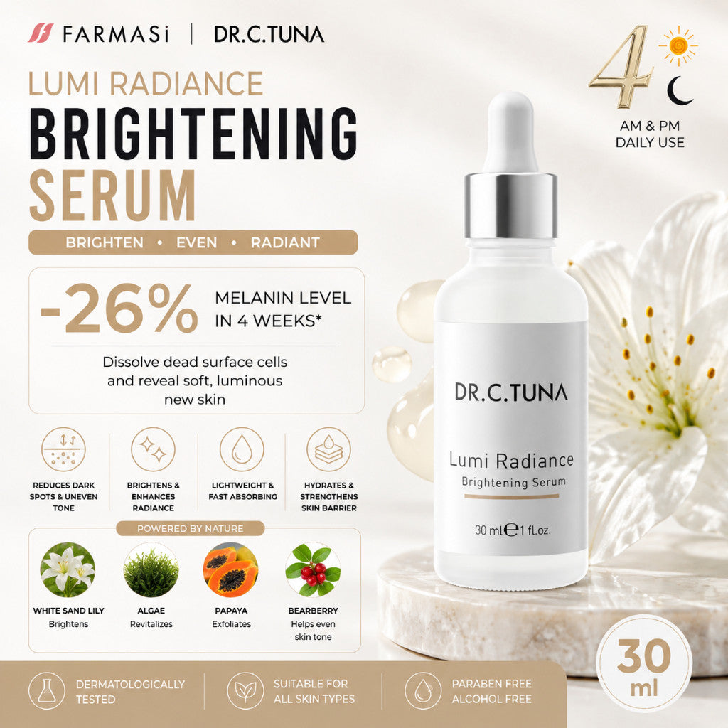 FARMASi Dr C Tuna LUMI RADIANCE BRIGHTENING SERIES Skincare Mencerahkan kulit