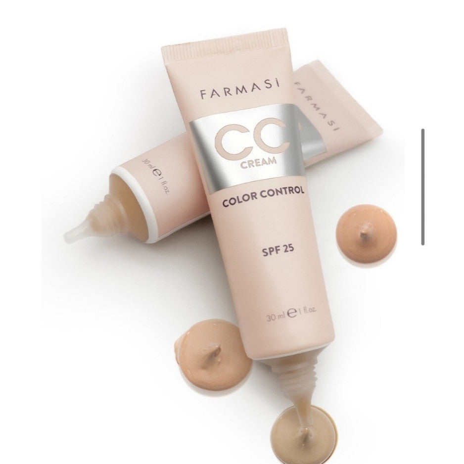 FARMASi] CC Cream Color Control SPF 25 – Lightweight Coverage, Hydrating & Even Skin Tone