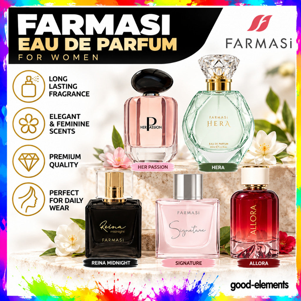 [FARMASI] Women Eau de Parfum EDP Perfume | Her Passion, Hera, Reina Midnight, Signature & Allora