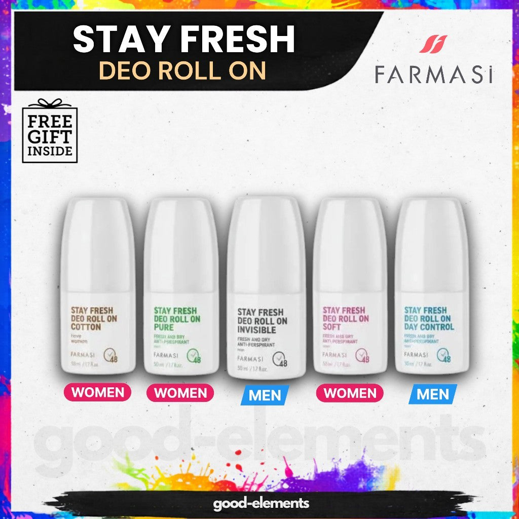 FARMASI STAY FRESH DEO ROLL ON DEODORANT