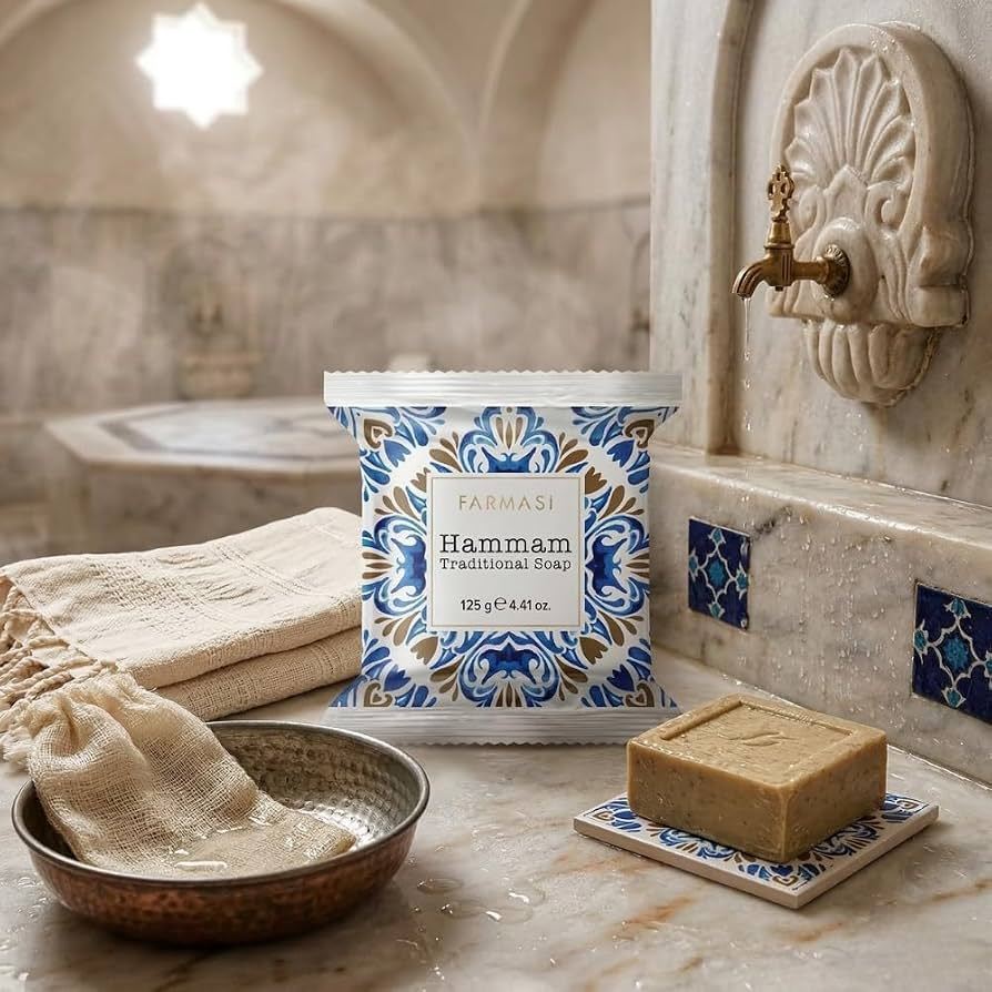 FARMASI Hammam Traditional Soap 125g – Turkish Hammam Bath Soap