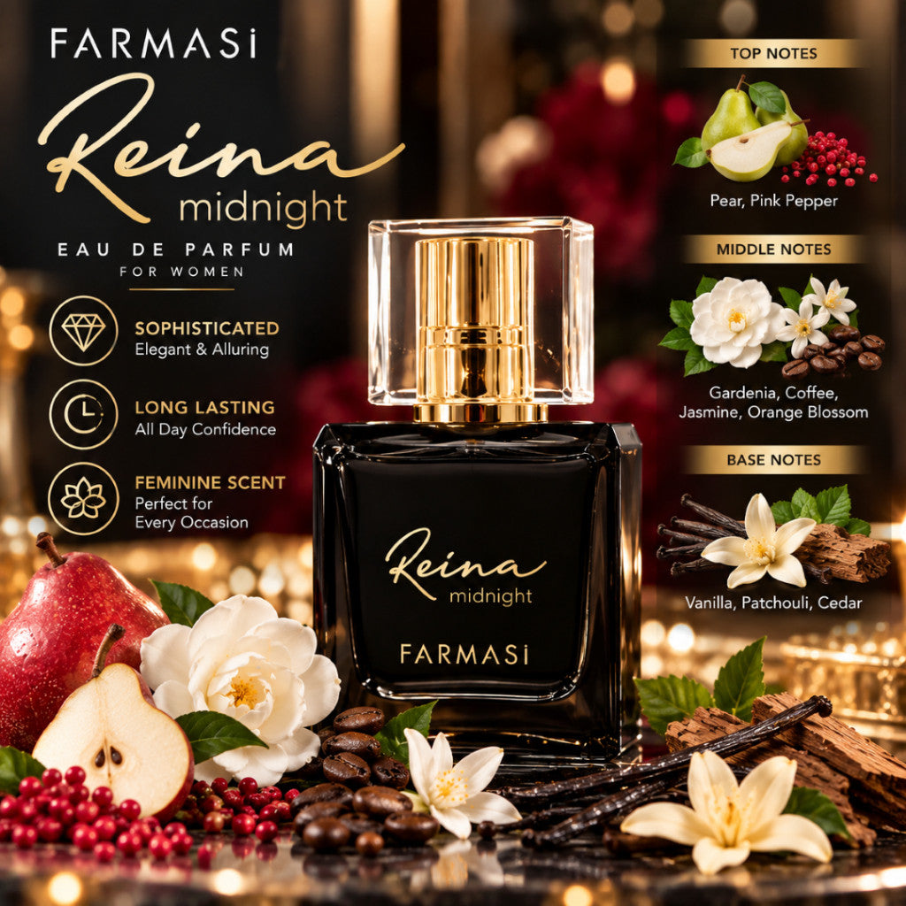 [FARMASI] Women Eau de Parfum EDP Perfume | Her Passion, Hera, Reina Midnight, Signature & Allora