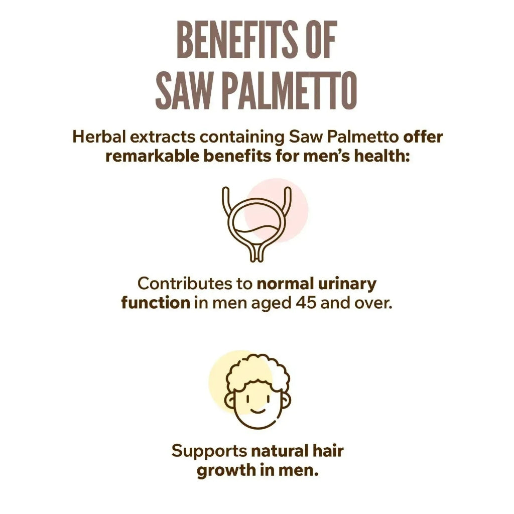 [NHF] - DR NORMAN Saw Palmetto Plus | Ekstrak Buah Saw Palmetto |(60 Capsules x 429mg)