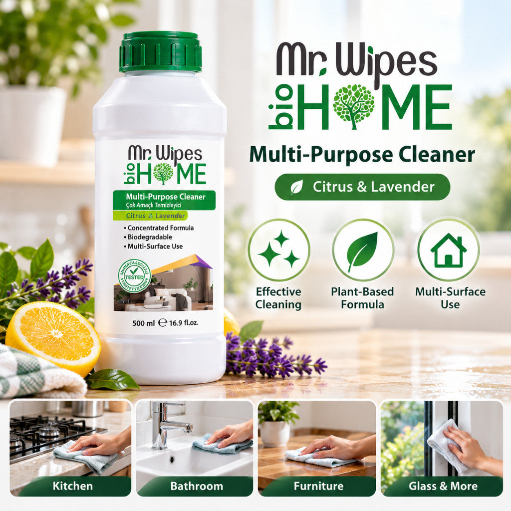 FARMASI Mr. Wipes HOME Range | Easy Clean Wipes, Oxi Clean Stain Remover & Multi-Purpose Cleaner