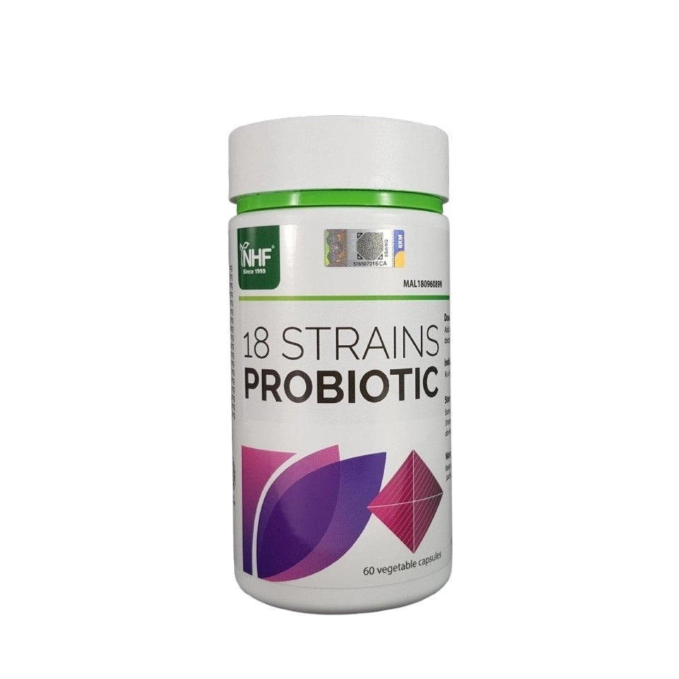 [NHF] - DR NORMAN 18 STRAINS PROBIOTICS | PROBIO18 60 Capsules  |  POWDER SACHET