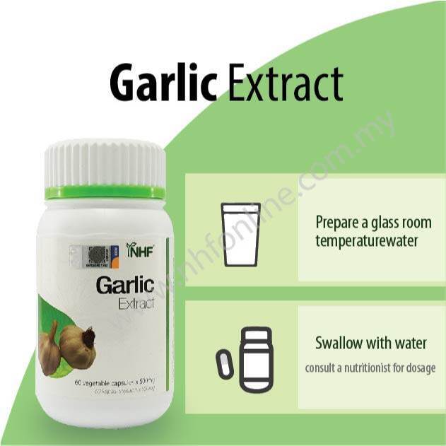 [NHF] - DR NORMAN Black Garlic Extract | Ekstrak Bawang Putih Hitam (60 Capsules)