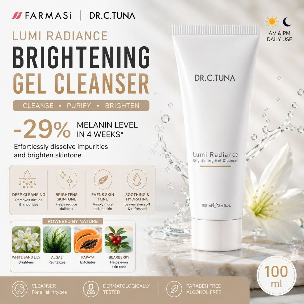 FARMASi Dr C Tuna LUMI RADIANCE BRIGHTENING SERIES Skincare Mencerahkan kulit