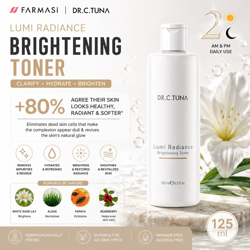 FARMASi Dr C Tuna LUMI RADIANCE BRIGHTENING SERIES Skincare Mencerahkan kulit