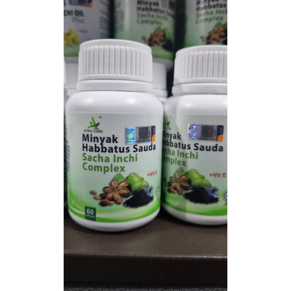 [AURA CARE]  AURACARE SACHA INCHI OIL- TOCOTRIENOLS | PLUS VITAMIN E | HABBATUSSAUDA