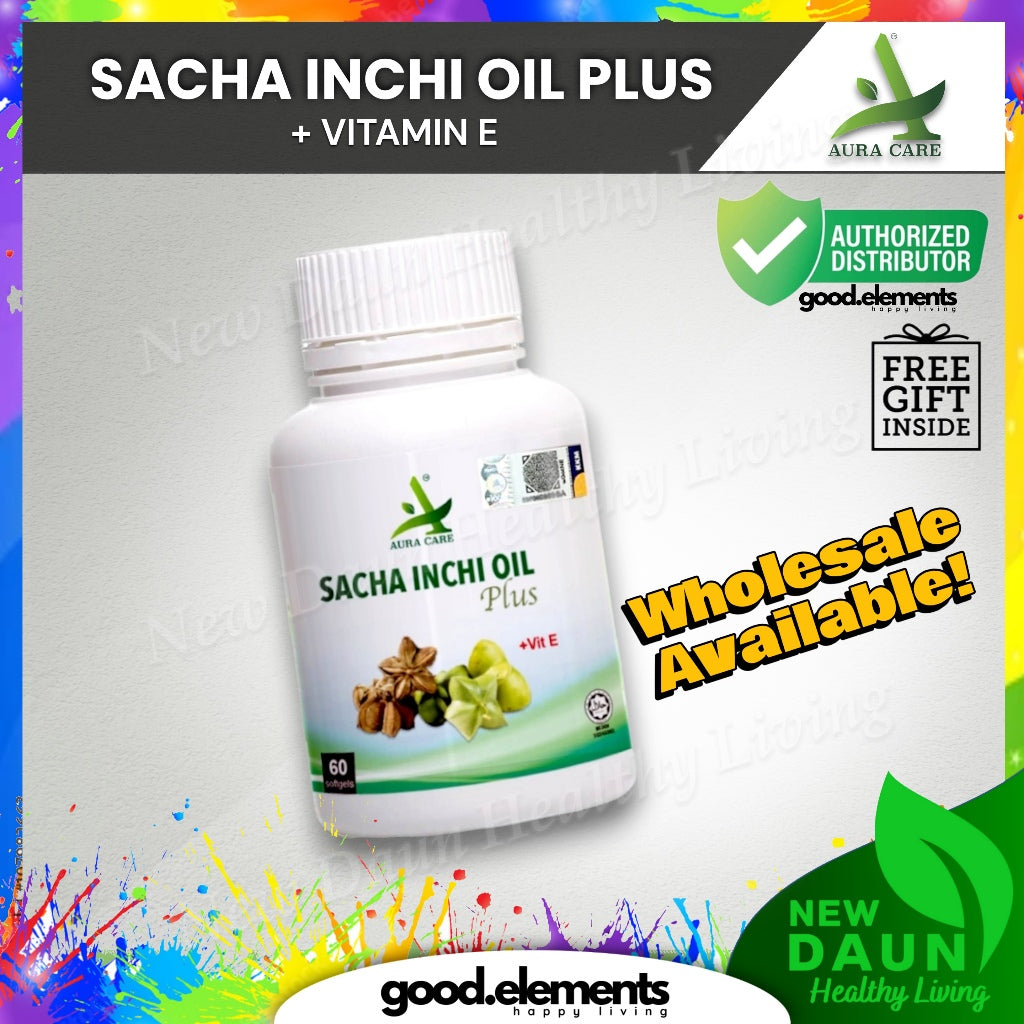 [AURA CARE]  AURACARE SACHA INCHI OIL PLUS VITAMIN E