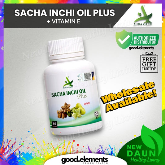 [AURA CARE]  AURACARE SACHA INCHI OIL PLUS VITAMIN E