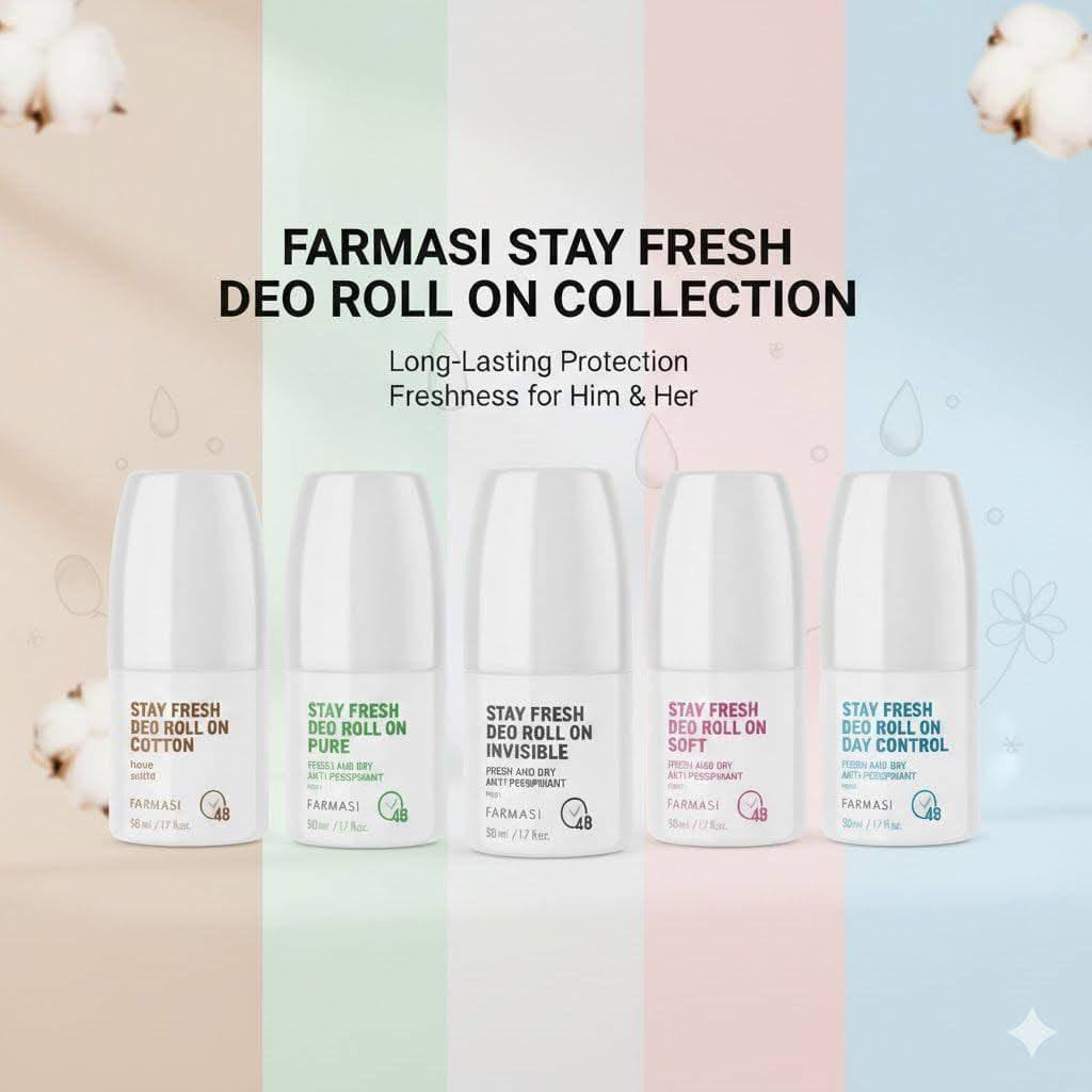 FARMASI STAY FRESH DEO ROLL ON DEODORANT