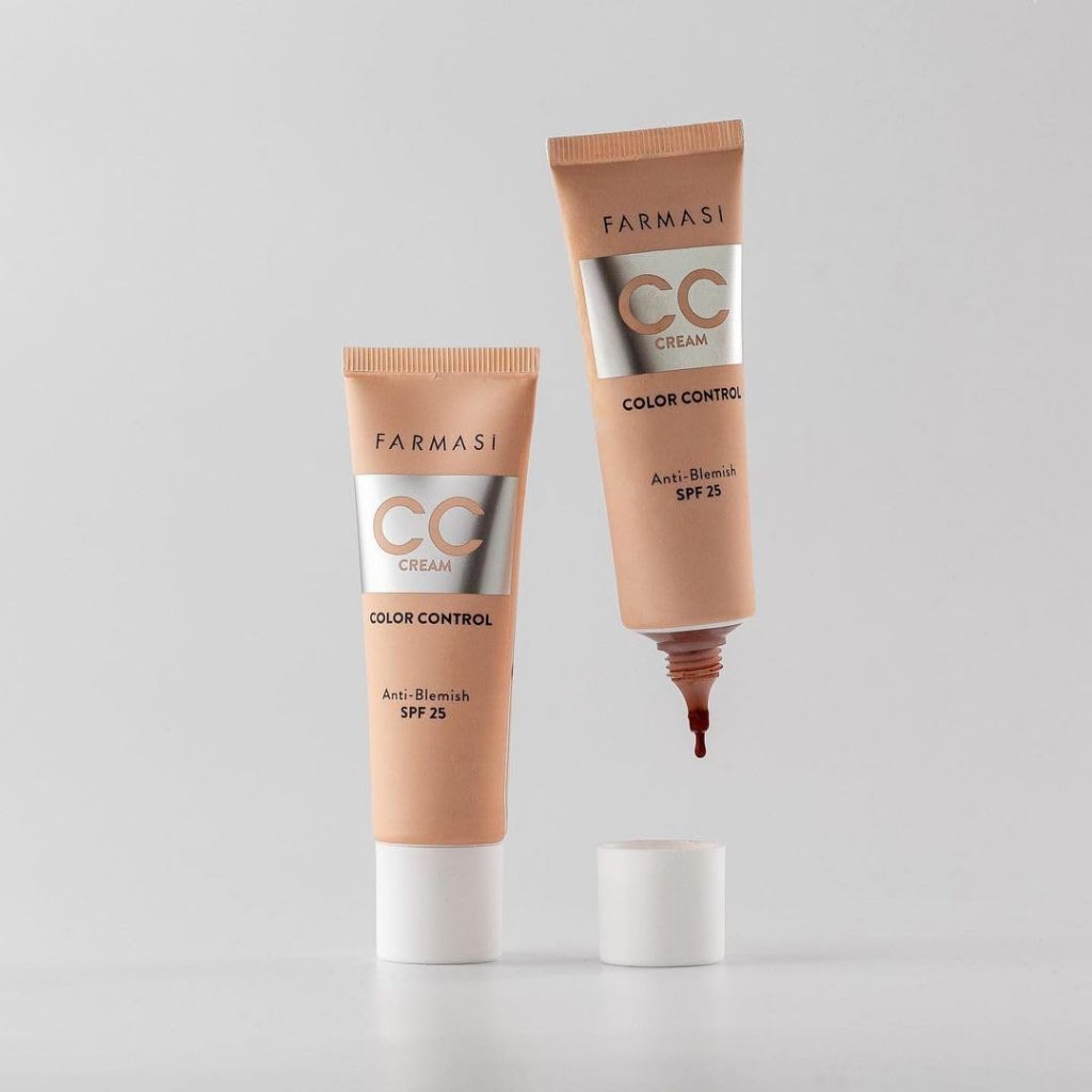 FARMASi] CC Cream Color Control SPF 25 – Lightweight Coverage, Hydrating & Even Skin Tone