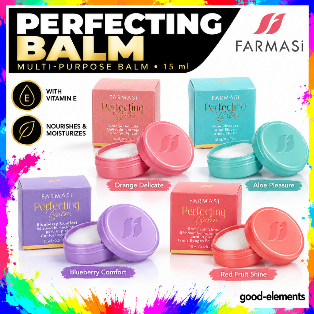 FARMASI Perfecting Balm 15ml | Vitamin E Moisturizing & Nourishing Multi-Purpose Balm
