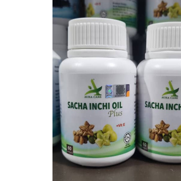 [AURA CARE]  AURACARE SACHA INCHI OIL- TOCOTRIENOLS | PLUS VITAMIN E | HABBATUSSAUDA