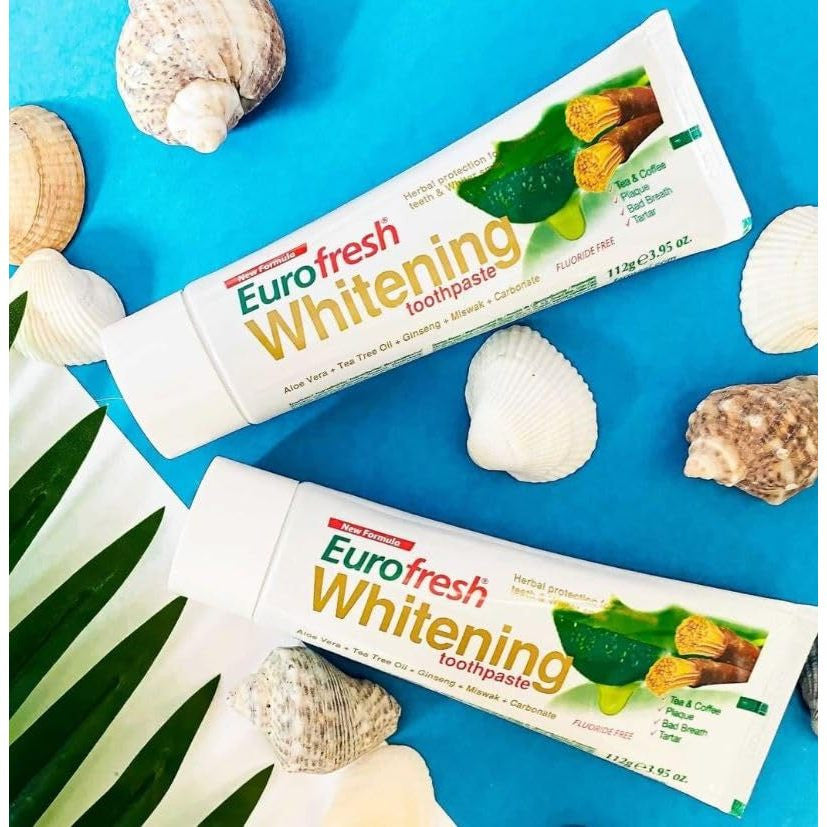 FARMASI Eurofresh Whitening Toothpaste | Miswak & Saffron Matcha