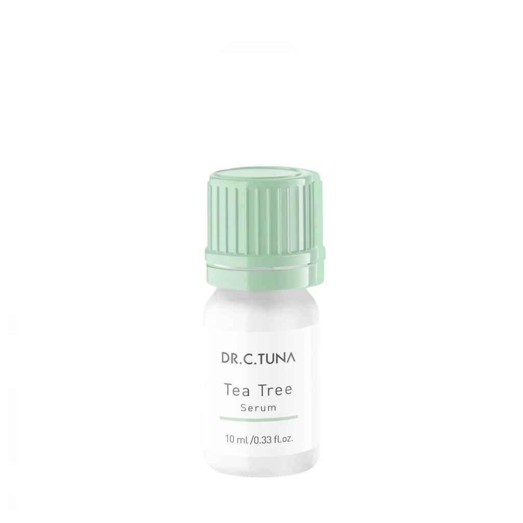 DR. C. TUNA Tea Tree Skin Care Set - Face Wash / Toner / Serum / Face Cream / Cream Balsam (Oily & Blemish-Prone Skin)