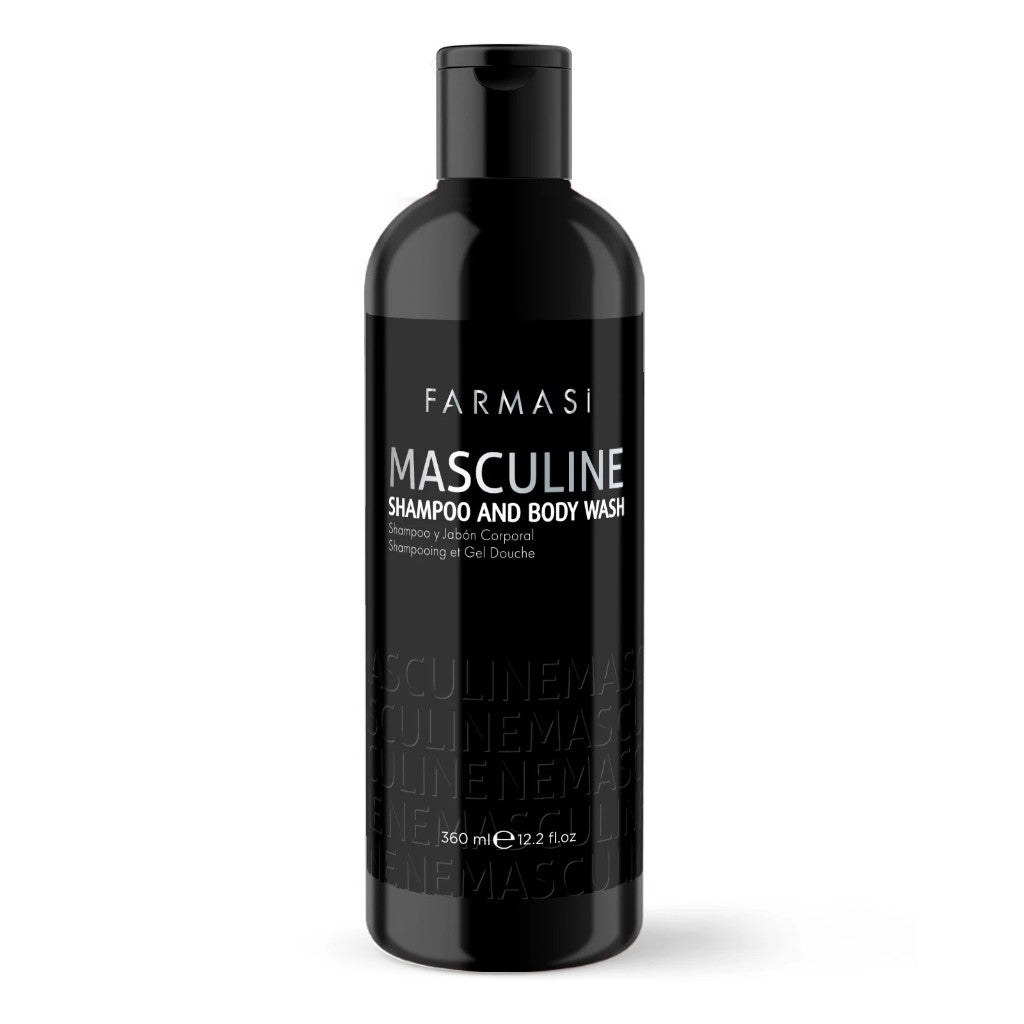 FARMASI Masculine Complete Care for Men Men's Grooming Set Eau De Parfum Hand Wash Body Wash After Shave Balm
