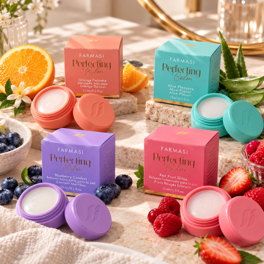 FARMASI Perfecting Balm 15ml | Vitamin E Moisturizing & Nourishing Multi-Purpose Balm