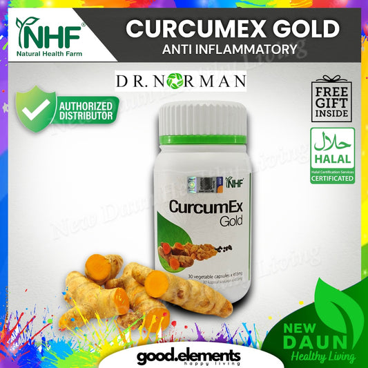 [NHF] - DR NORMAN CURCUMEX GOLD PLUS / KAPSUL CURCUMIN ANTI-RADANG 400MG x 30 CAP