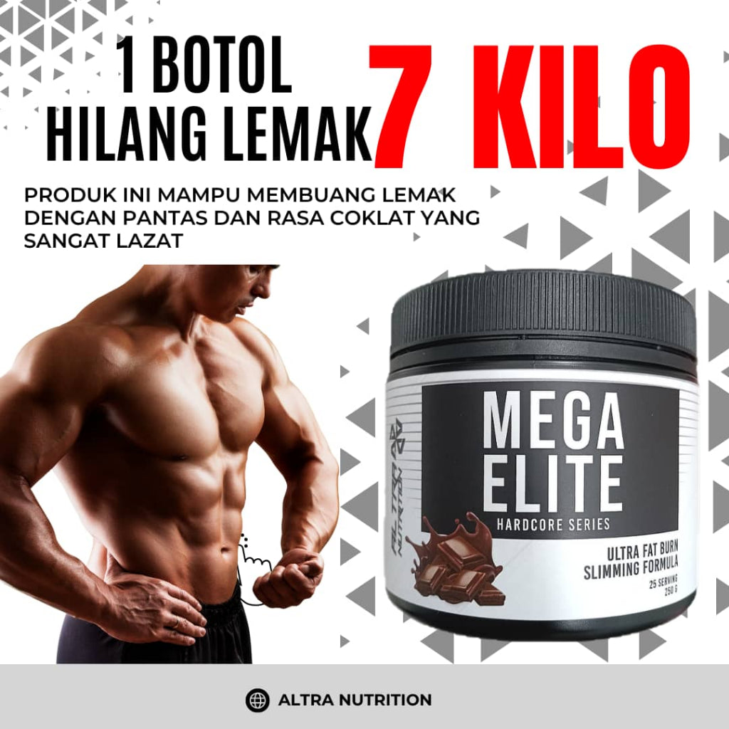 [ALTRA NUTRITION] Mega Elite Fat Burner Slimming Weight Loss Bakar Lemak
