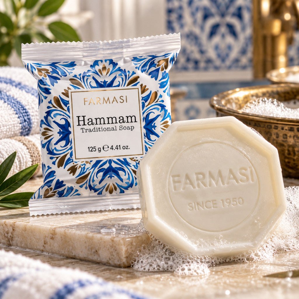 FARMASI Hammam Traditional Soap 125g – Turkish Hammam Bath Soap