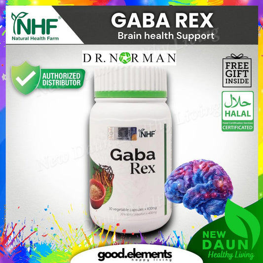 [NHF] - DR NORMAN GABA REX Brain and Mental Health Support Calming Relax Mood
