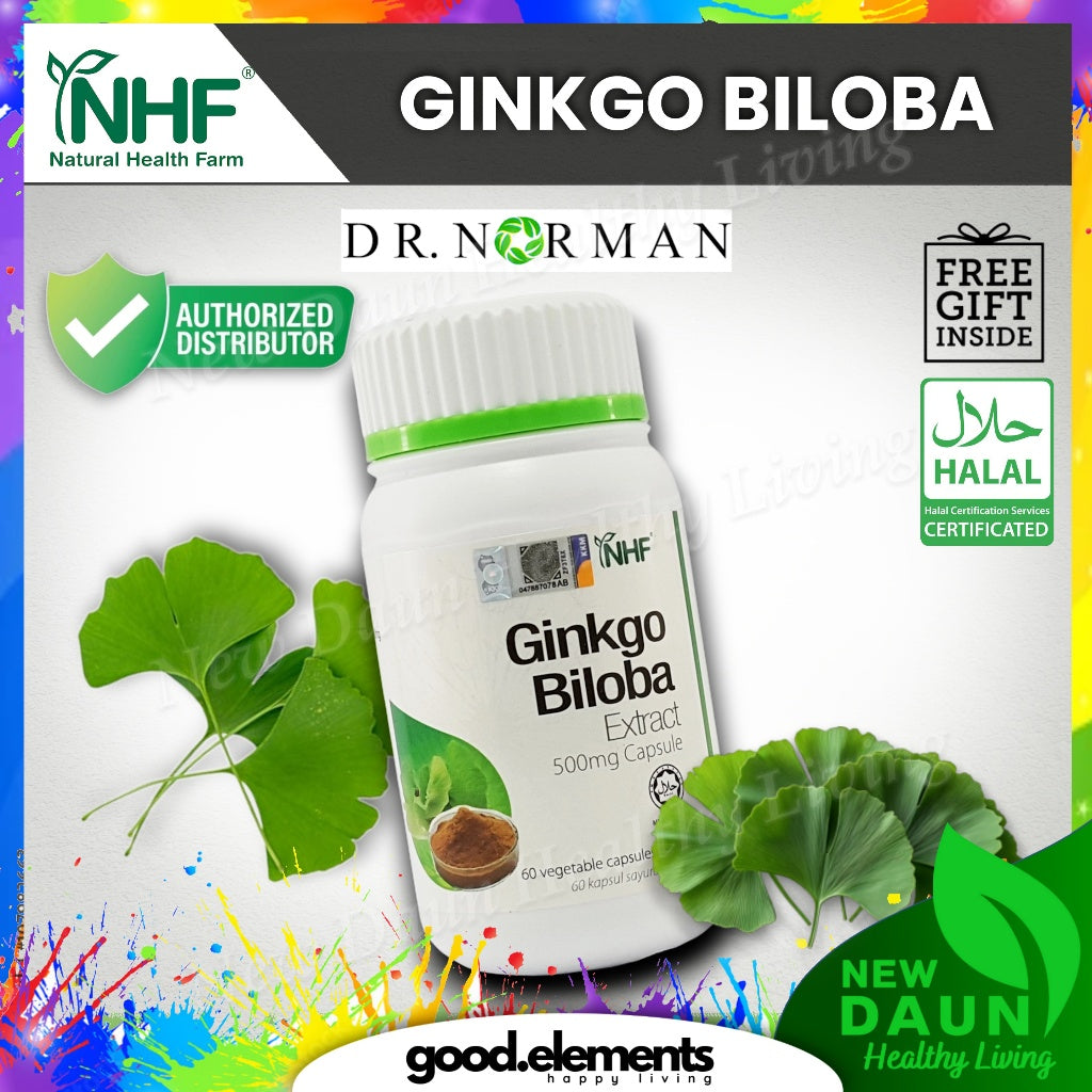 [NHF] - DR NORMAN Ginkgo Biloba Extract (60 Capsules)