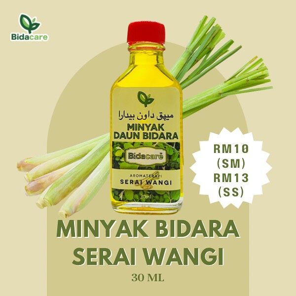 [BIDACARE] MINYAK DAUN BIDARA SERAI WANGI Aromaterapi Ruqyah