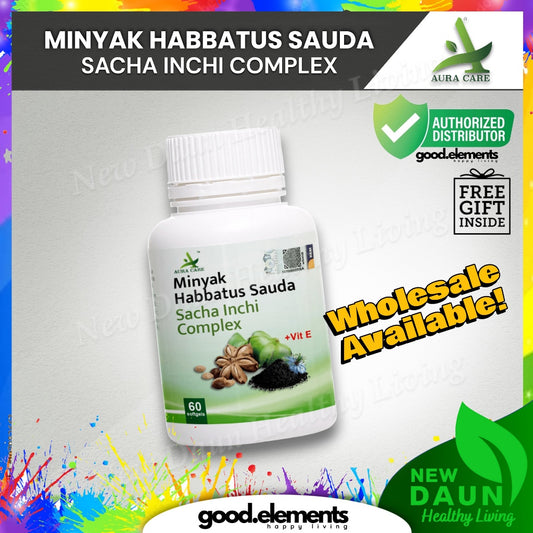 [AURA CARE]  AURACARE HABBATUS SAUDA SACHA INCHI COMPLEX