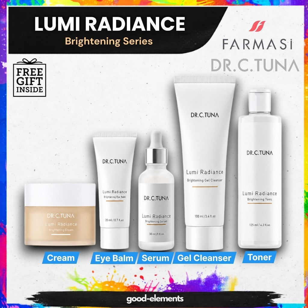 FARMASi Dr C Tuna LUMI RADIANCE BRIGHTENING SERIES Skincare Mencerahkan kulit
