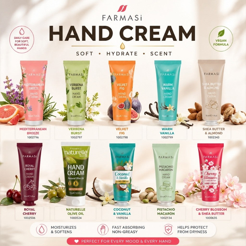FARMASi Hand Cream Collection Moisturize Skin Good Smell