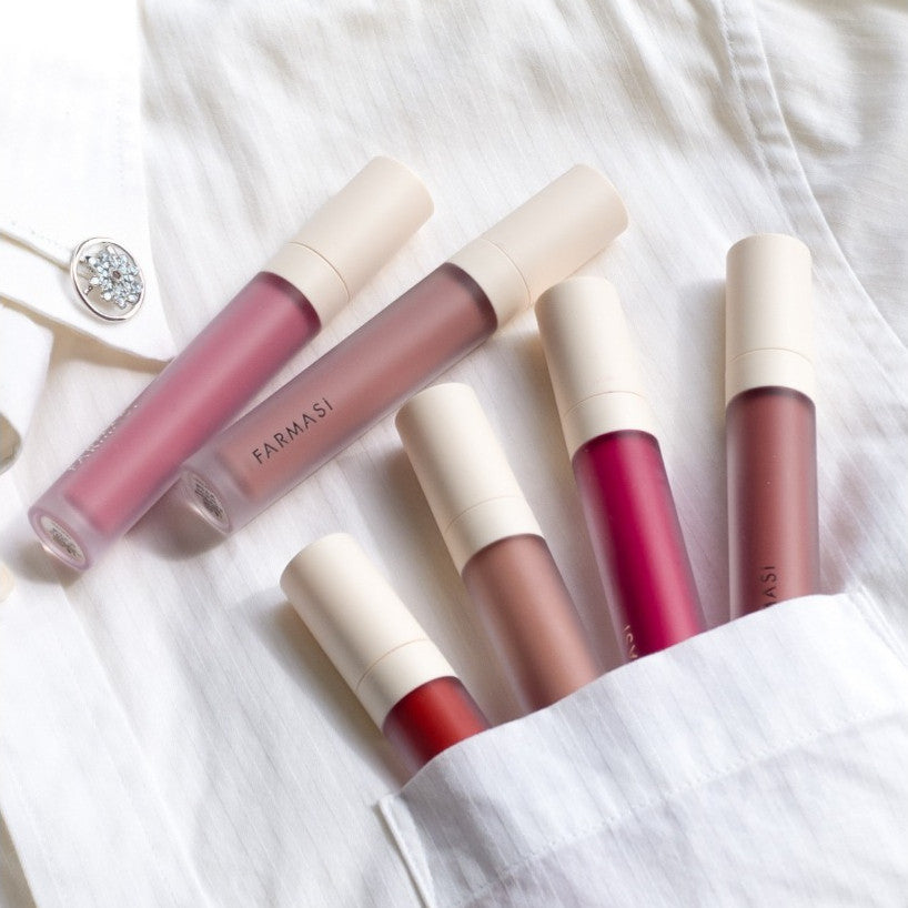 FARMASI Matte Liquid Lipstick – Rich Colour, Matte Finish