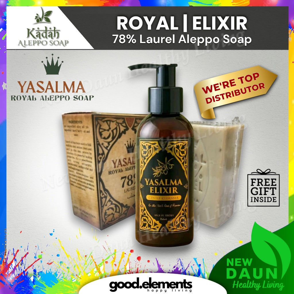 [YASALMA] ELIXIR CLEANSER 78% LAUREL pembersih lembut