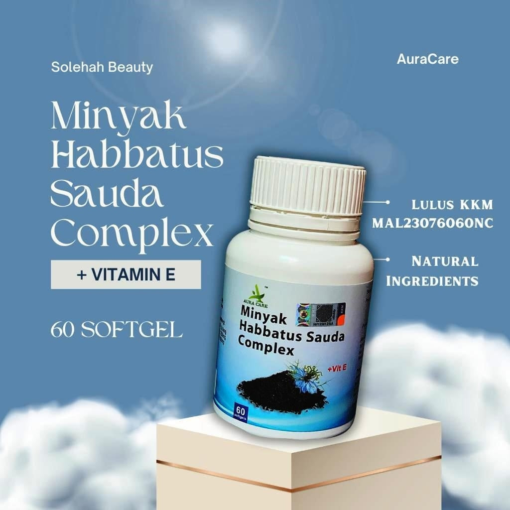 [AURA CARE]  AURACARE HABBATUS SAUDA SOFTGEL | SACHA INCHI COMPLEX