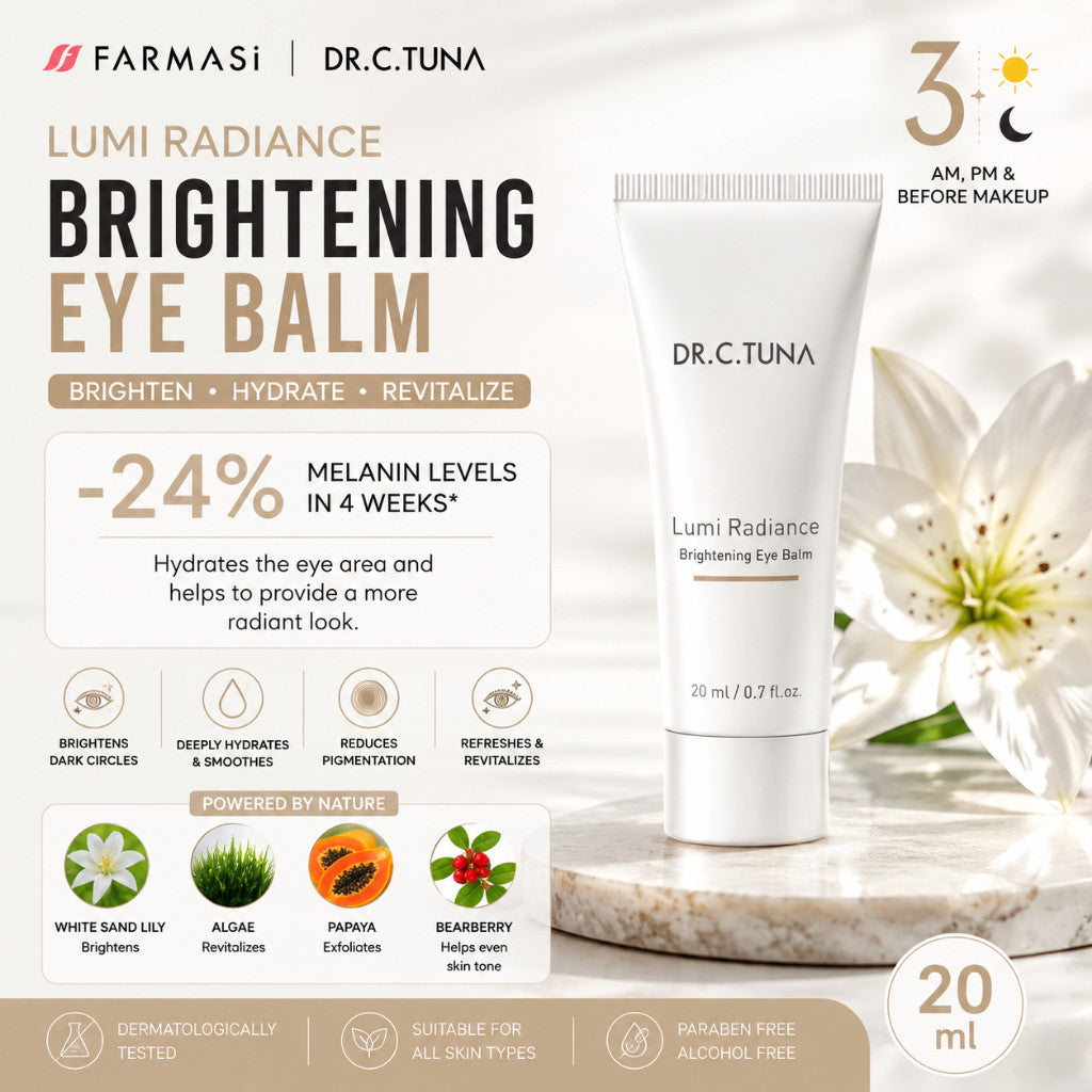 FARMASi Dr C Tuna LUMI RADIANCE BRIGHTENING SERIES Skincare Mencerahkan kulit