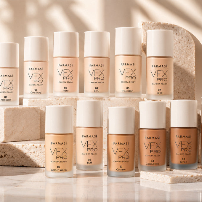 FARMASI VFX PRO Camera Ready Foundation 30ml | Full Coverage Matte Finish