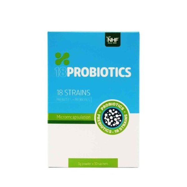 [NHF] - DR NORMAN 18 STRAINS PROBIOTICS | PROBIO18 60 Capsules  |  POWDER SACHET