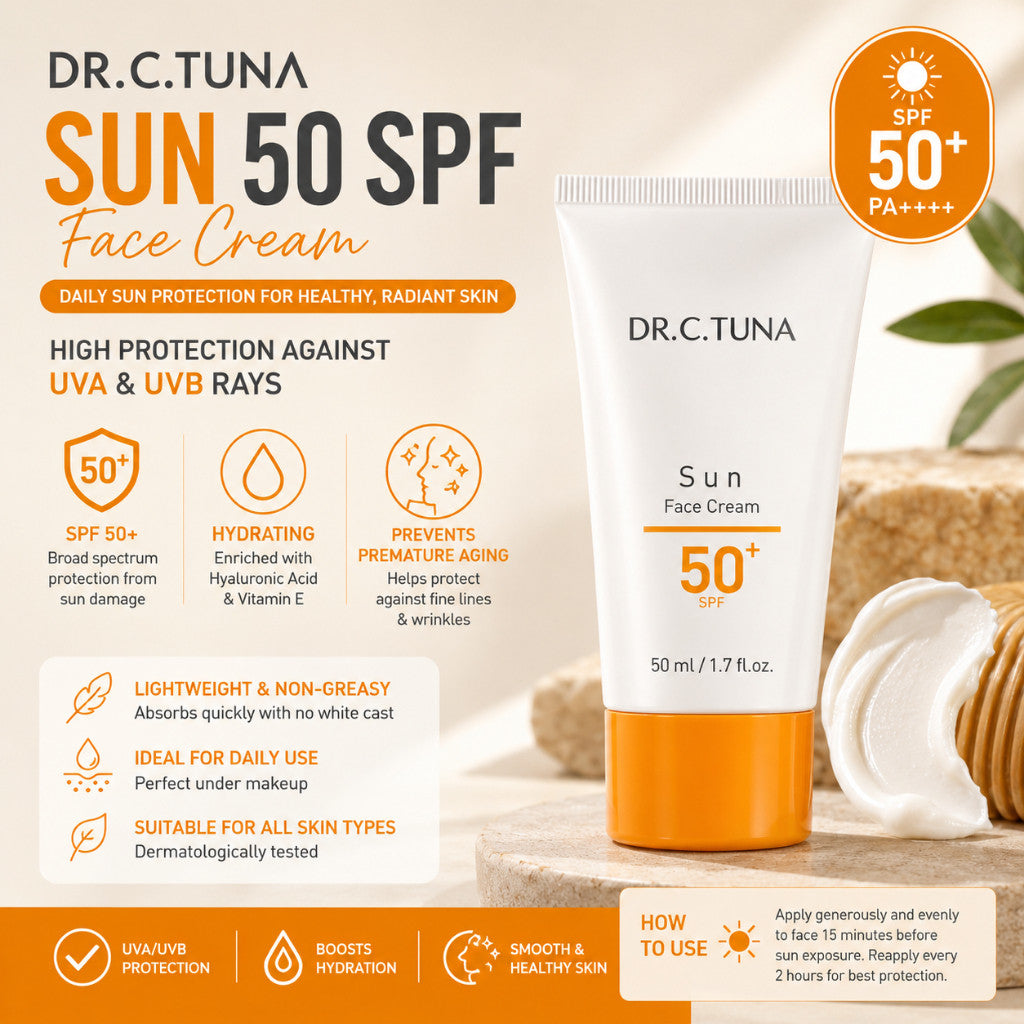 FARMASi Dr. C. Tuna Sun Series Sun Face Cream & Sun Body Lotion High Protection SPF 50+
