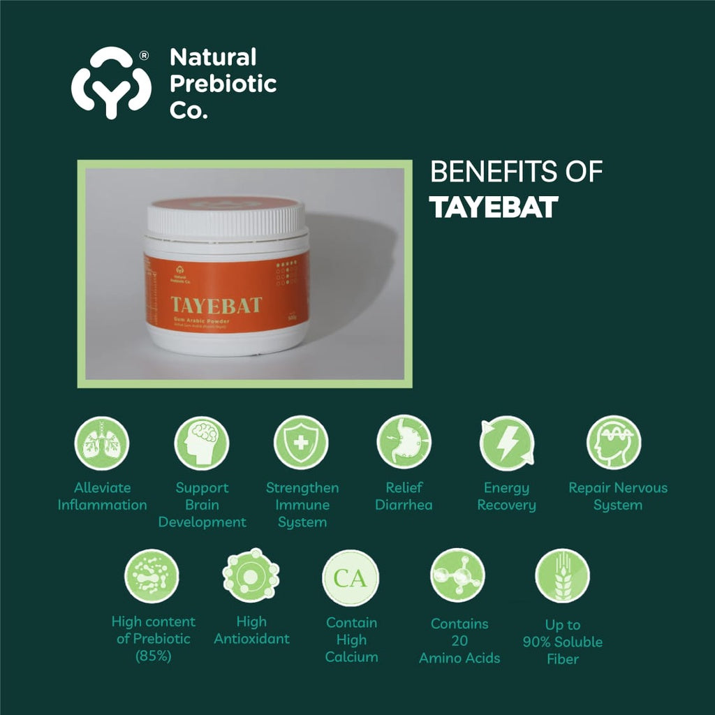 NPMT NATURAL ARABIC GUM PREBIOTIC AL MANNA TAYEBAT Therapeutic Grade Acacia Senegal Jar Sachet