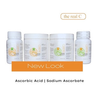 [REAL C] The Real C Pure Vitamin C Ascorbic Acid & Sodium Ascorbate Pharmaceutical Grade