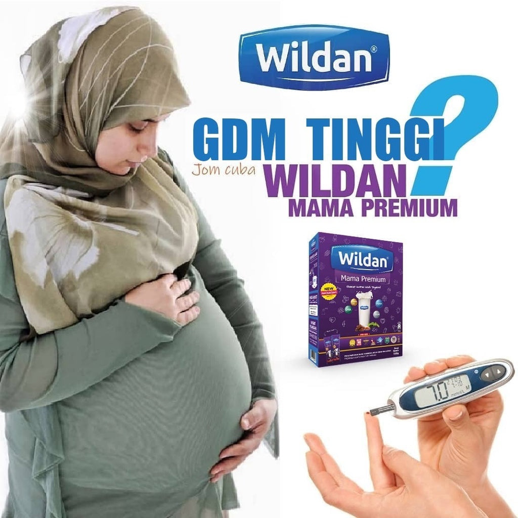 [WILDAN] MAMA PREMIUM Susu ibu mengandung kawal GDM khasiat penuh