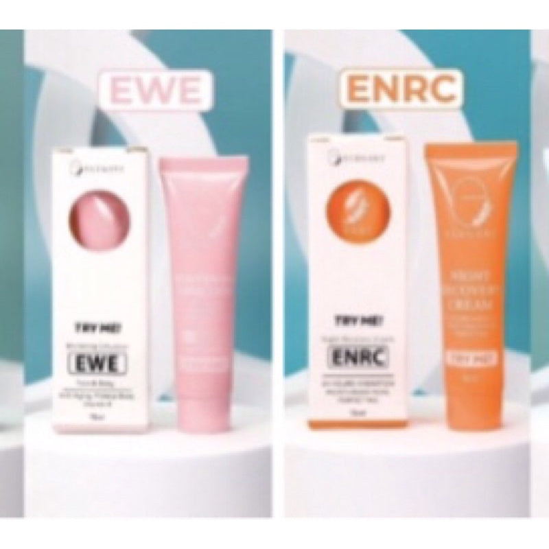[ELEGANT] TRAVEL/ TRIAL SET mini (WITENING EMULSION, NIGHT CREAM ENRC, JEJU CLEANSER, ECFS FACE SCRUB)