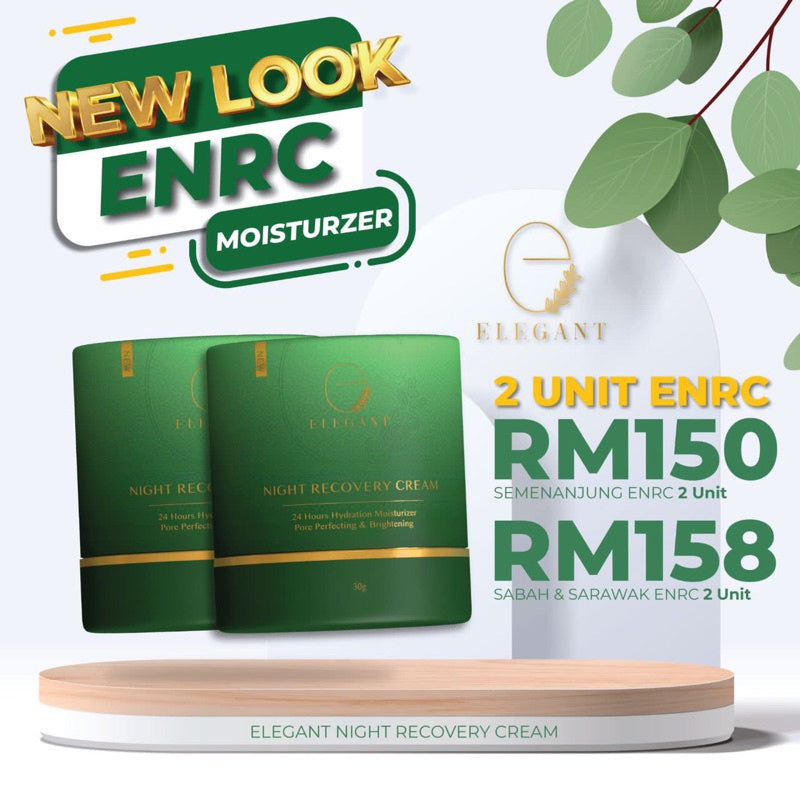 [ELEGANT] Whitening EWE | Night Cream ENRC | Jeju Cleanser EJC | Scrub ECFS | Serum EADOS | Lipglass
