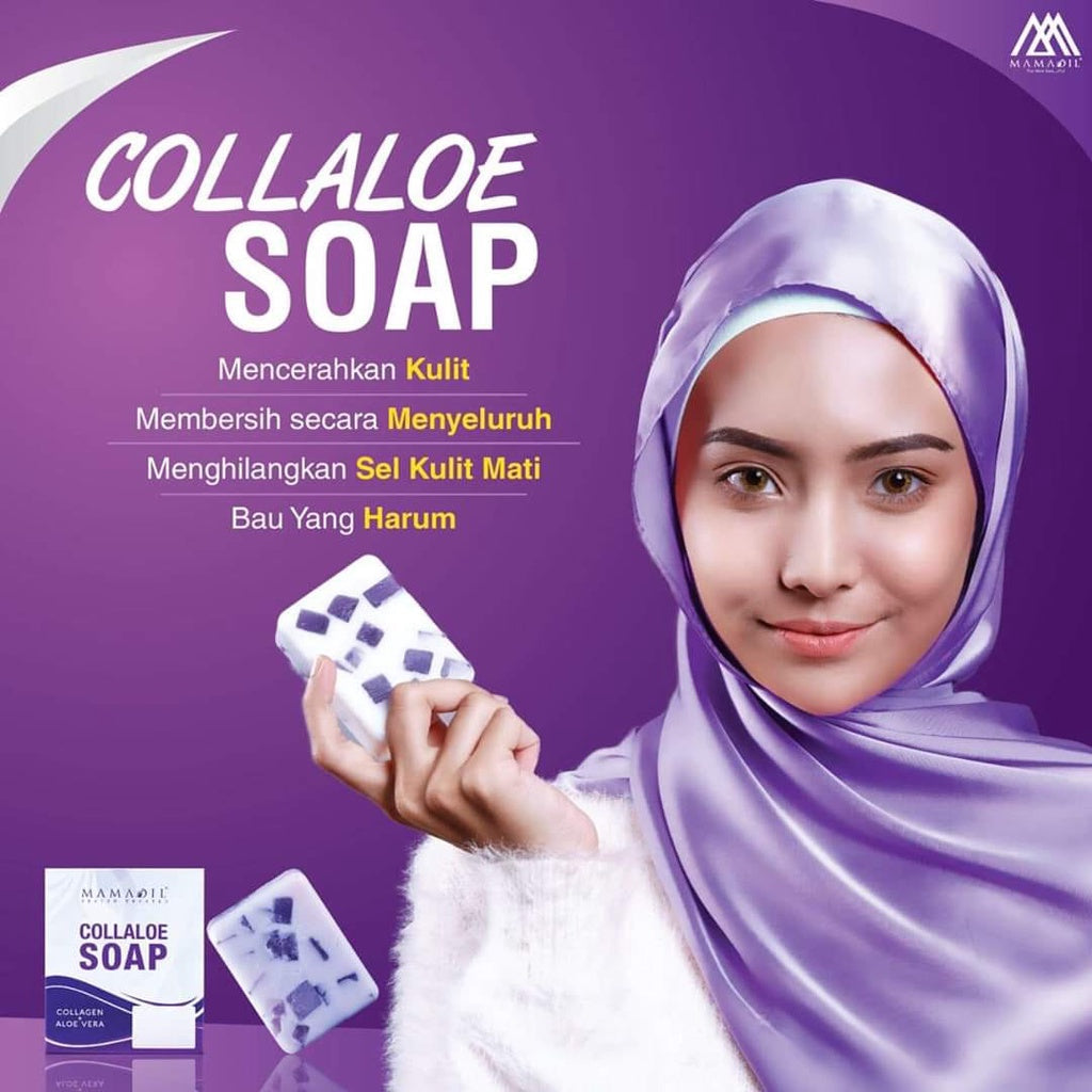 [MAMADIL] MEDIL Sabun Collaloe [MAMADIL] 100g Collaloe Soap Medil Sabun muka dan badan mencerah kulit